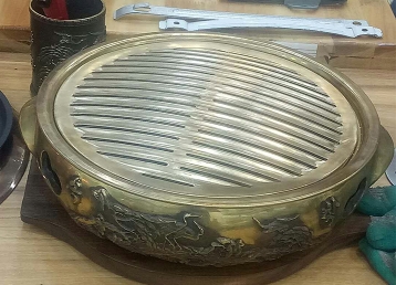 圓形烤爐